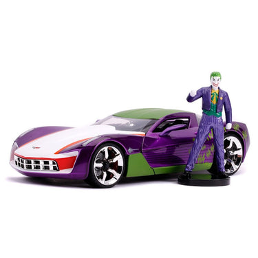Auto Corvette Stingray Año 2009 & El Jocker Escala 1:24 - KATZER